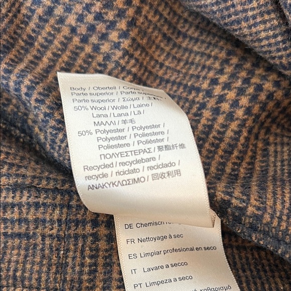 Scotch & Soda Brown Plaid Men's Shirt Jacket - Picture 7 of 9